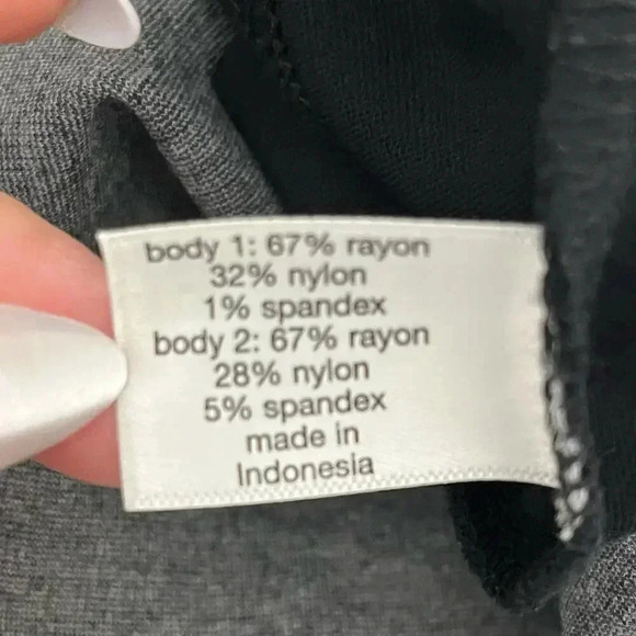 Lane Bryant Black and White Houndstooth Knit Ponte Sweater Size 14/16 - Picture 7 of 14